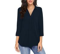 Summer Clothes for Women Womens Black Shirt Summer Tops Green Henley Shirt Women's Puff Short Sleeve Top T Shirts for Women UK Half Shirts Women's Fashionable and Elegant Tops and Pant s