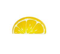 Summer Cocktail Napkins Paper Disposable Decorative Lemon Slice Shaped Printed Beverage/Dessert Napkins for Party, Tea Table, Home Decor. 60PCS, 2-Ply, Folded 6.30 x 3.15 In.