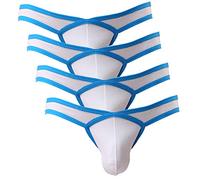 Summer Code Mens Sexy Micro Mesh Briefs Soft Breathable Bulge Pouch Underwear