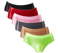 Summer Code Mens Sissy Panties Stretchy Silky Glossy Bikini Brief Underwear | Soft Lingerie Underpants, Comfortable Silky Touch Fabric, for Hot Summer Daily Commute Party