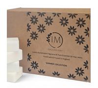 Summer Collection | Luxury Soy Wax Melts | Long-Lasting & Highly Scented | 4 Packets of Mixed Scents - 16 x Wax Melts | Vegan Friendly & Sustainably Sourced | Plastic Free Packaging | Handmade in UK