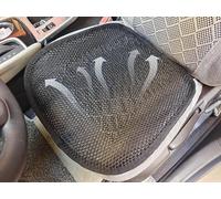 Summer Cool 3D Air Mesh Breathable Vented Car Seat Cushion Pad,Universal Auto Back Cooling Ventilated Seat Cover for Car SUV Truck Van Pickup for Driving Seat(Black, 1 Pack seat pad)