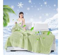 Summer Cooling Blanket for Night Sweats, Cooler Quilt for Hot Sleepers and Night Sweats,Air Conditioning Comforter, Breathable Multi-size Blankets for Bed Summer Bedding Lightweight Cooling Sheets