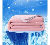 Summer Cooling Blanket for Night Sweats, Cooler Quilt for Hot Sleepers and Night Sweats,Air Conditioning Comforter, Breathable Multi-size Blankets for Bed Summer Bedding Lightweight Cooling Sheets