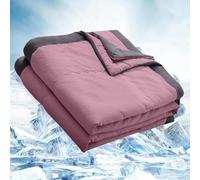 Summer Cooling Blankets For Hot Sleepers, Cooling Blanket For Night Sweats, All Season Soft Lightweight Breathable Throw For Summer Night Keep Cool, Ice Blanket For Bed, Home Room Decor (B, 230x200cm)