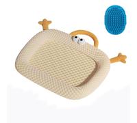 Summer Cooling Cat Bed, Ice Silk Breathable Cooling Mat Bed, Washable Non-Slip Portable Summer Cooling Shelter for Cats Small Dogs Rabbits Indoor Outdoor (1pc-d4)