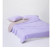 Summer Cooling Comforter,Cold Touch Fabric,Full/Queen Soft Breathable Double-Sided Cooling Blanket,All-Season Cooling Lyocell Quilt,for Night Sweats,Hot Sleepers(Purple,200X230cm)