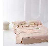 Summer Cooling Comforter,Cold Touch Fabric,Full/Queen Soft Breathable Double-Sided Cooling Blanket,All-Season Cooling Lyocell Quilt,for Night Sweats,Hot Sleepers(Pink,200X230cm)