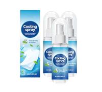Summer Cooling Mist, Cooling Spray for Hot Weather, Cooling Spray for Face and Body, Natural Mint Spray, Cooling Face Spray, Ice Spray, Cooling Body Spray, Summer (3 Pieces)