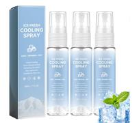 Summer Cooling Spray for Face and Body,Cooling Mist Spray for Hot Weather,Instant Cooling Face Mist to Keep Cool and Refreshing,Hydrating Face Mist & Body Spray with Soothing After Sun Care，3PCS