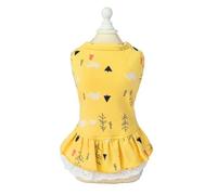 Summer Cotton Cat Dress Skirt Cute Pineapple Cherry Print Pet Clothes Dresses for Cats sphynx Dog