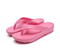 Summer Couples' Flip flops,Man Womens Sandals Comfortable Summer Dressy Flat Sandals,Summer Fashion Flat Bottom Simple Sandals,Beach Casual Slippers(Size:EU 38/39,Color:Pink)