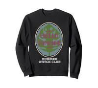 Summer Cross Stitch - Palm Leaf and Summer Stitch Club Sweatshirt