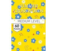 Summer Crossword Puzzle Book: Wonders and Solstice Traditions for the Summer Season
