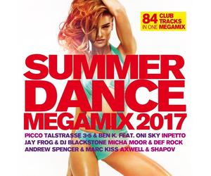 SUMMER DANCE MEGAMIX 2017 Ben K., Micha Moor,Jay Frog 2 CD NEW