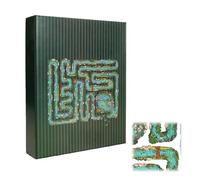 Summer Day on The River All-Edge Jigsaw Challenge, 501 Piece Edge Puzzle Kit Premium Quality Game Unique River Themed Jigsaw High Difficulty Artwork, Challenging Puzzle Game for Family Time