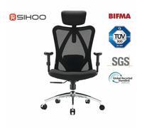 【Summer Deals-Get €20 off when you checkout with Code：SH003】Sihoo M18 Ergonomic Office Chair, Computer Desk Chair with Adjustable Headrest and Lumbar Support, High Back Executive Swivel Chair for Home
