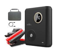 [Summer Deals - with Next-Day Delivery] GOKKCL 80WH Portable Car Jump Starter with Sodium Ion Battery PD60W Power Bank for Petrol Diesel Cars 12V Starting Device