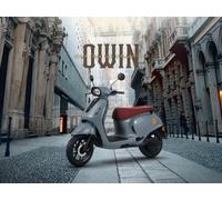 [Summer Deals - with Next-Day Delivery] YADEA OWIN Electric Moped/Scooter - Shark Grey - L1e-B (50cc equivalent) 28 mph, 50 mi Range, 2800W , 1 x Removable 72V 30Ah LFP, Anti-theft & Smart App Control