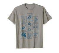 Summer DesigN Shells, Sea , Nautical Ocean Style T-Shirt