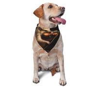 Summer Dog Bandanas Adjustable Kerchief Triangle Bibs Scarf Washable Soft Pet Bandanas for Medium Large Puppy Cats Pet Animal Hedgehog Music Violin Costume Accessories Decoration