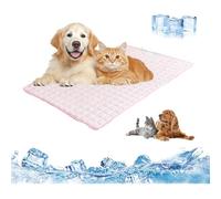 Summer Dog Cooling Mat,2025 New Pet Sleeping Pad for Dogs & Cats,Cat Self Cooling Blanket,Upgraded Pet Cool Pad,Reusable Ice Silk Dog Cool Pad,Non-Slip Pet Summer Cool Mats for Small Large Dogs Indoo