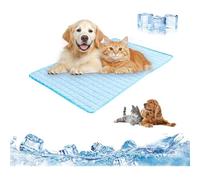 Summer Dog Cooling Mat,2025 New Pet Sleeping Pad for Dogs & Cats,Cat Self Cooling Blanket,Upgraded Pet Cool Pad,Reusable Ice Silk Dog Cool Pad,Non-Slip Pet Summer Cool Mats for Small Large Dogs Indoo