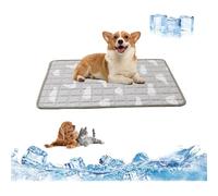 Summer Dog Cooling Mat,2025 New Pet Sleeping Pad for Dogs & Cats,Cat Self Cooling Blanket,Upgraded Pet Cool Pad,Reusable Ice Silk Dog Cool Pad,Non-Slip Pet Summer Cool Mats for Small Large Dogs Indoo