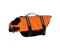 Summer Dog Life Jacket Reflective Adjustable Large Dogs Swimwear Safety Vest Surfing Sailboat Enhanced Buoyancy Pet Lifejackets ,Orange