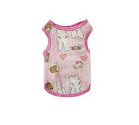 Summer Dog Vest Ultra Thin Breathable Mesh Cloth Pet T-shirt For Small Dogs Cute Cartoon Print Puppy Cat Clothes Costumes(As photo show-05,XL)