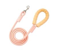 Summer Dopamine Dog Leashes Durable With Cotton Handle Pet Training Rope Nylon Anti-Lost Traction Outdoor(A,1.2M)