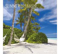 Summer Dreams 2024 Brochure Calendar 30 x 30 cm (30 x 60 Open) Calendar with Space for Notes Picture Calendar Wall Planner Alpha Edition