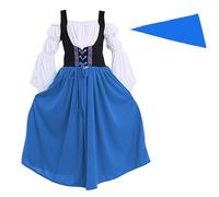 Summer Dress Oktoberfest Costume for Kids Girls Traditional German Bavarian Beer Party Carnival Festival Birthday Gifts Dirndl Dresses Outfits Oktoberfest Princess Clothes