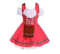 Summer Dress Oktoberfest Costume for Kids Girls Traditional German Bavarian Beer Party Carnival Festival Birthday Gifts Dirndl Dresses Outfits Oktoberfest Princess Clothes