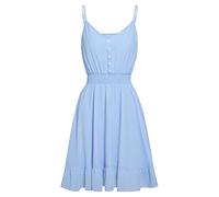 Summer Dresses for Women UK Ladies Short Slip Loose V Neck Party Long Sleeve T Shirt Dresses Blue