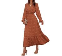 Summer Dresses for Women UK Maxi Long Sleeve Flowy Casual Beach Dress White Red Special Occasions Festival Cocktail Dress Womens Dresses Size 16 Roman Petite Black Tight Velvet Orange,M