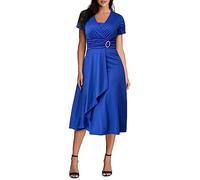 Summer Dresses for Women UK Petite Wedding Guest Outfits Plus Size Wedding Guest Outfits Spring Dresses for Women Plus Size White Jumpers for Women Vintage Style Dresses Women Jersey T Shirt Dress
