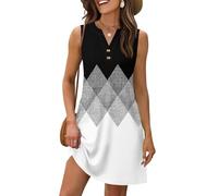Summer Dresses for Women UK Womens Wrap Dress Prom Pink with Shorts Built in Funeral Outfit Dinner Dresses for Women UK Womens Size 12 Western Dress Tie Dye Black Jersey Ladies Party, Gray L