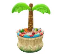 Summer Drink Cooler Inflatable Palm Tree Shape Ice Bucket