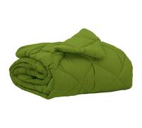 vidaXL Summer Duvet Green 200 x 135 cm Microfiber