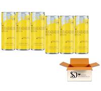 Summer Edition Citrus Zest Energy Drink - 473ml (Pack of 6) - Large Cans - Refreshing Lime & Lemon Flavor - High-Performance Energy Boost