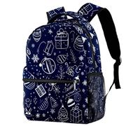 Summer Elements Printed Large Travel Backpack Multiple Pockets Adjustable Straps Causal School Backpack Unisex Work Daypack