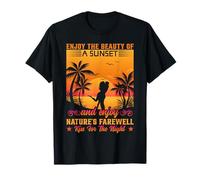 Summer Enjoy The Beauty of a Sunset Beach Holiday Summertime T-Shirt