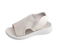 Summer Fashion Toe Mesh Sandals Comfortable Solid Color Sporty Casual Walking Shoes Breeze Between Your Toes