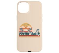 Summer Feelin Salty Sunset Retro Vacation Men Women Kids Case for iPhone 15 Plus