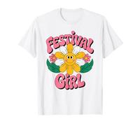 Summer Festival Music Arts 60s 70s Groovy Retro Festivals T-Shirt
