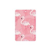 Summer Flamingo Palm Leaves Printing 10 Pieces Air Freshener Car Hanging Cards Air Freshener Sheets With Rope For Cars Home