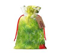 Summer Floral Flowers Daisies Printed Drawstring Gift Bags,Various Sizes, Bulk Plastic Packaging Bags