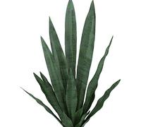 summer flower 23" Snake Plant Artificial Leaves Set, 21pcs Faux Sansevieria Plant Leaf,Tall Fake Snake Plants Outdoor,4 Sizes for Indoor Home Decor,Office,Garden,Tabletop Floor Decorations