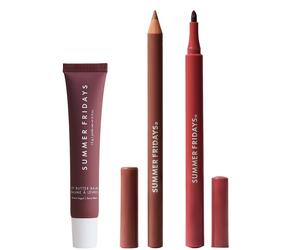 Summer Fridays Essential Lip Kit: Toffee (Worth £66.00)